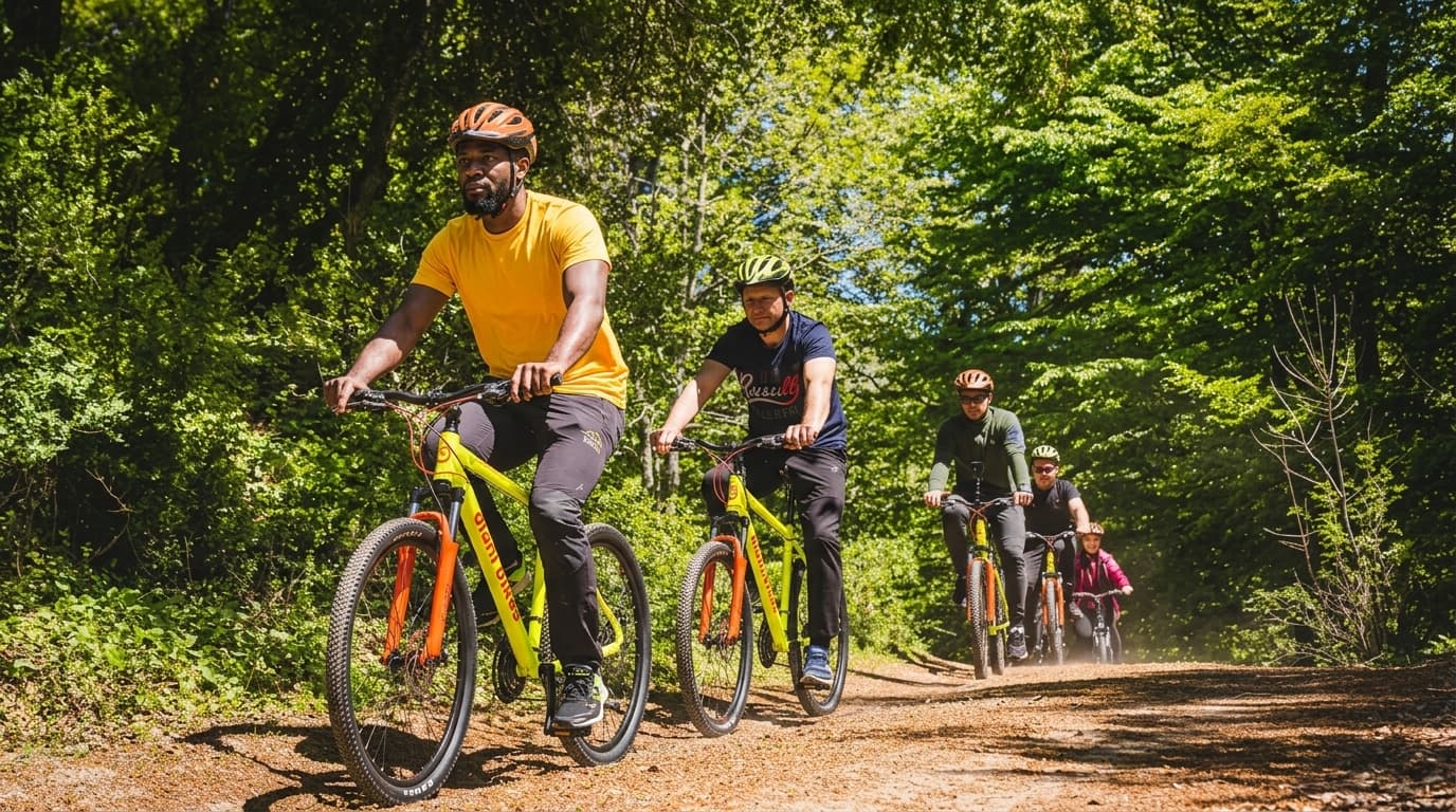 Guided bike tours, rentals, and excursions on the Kenyan coast